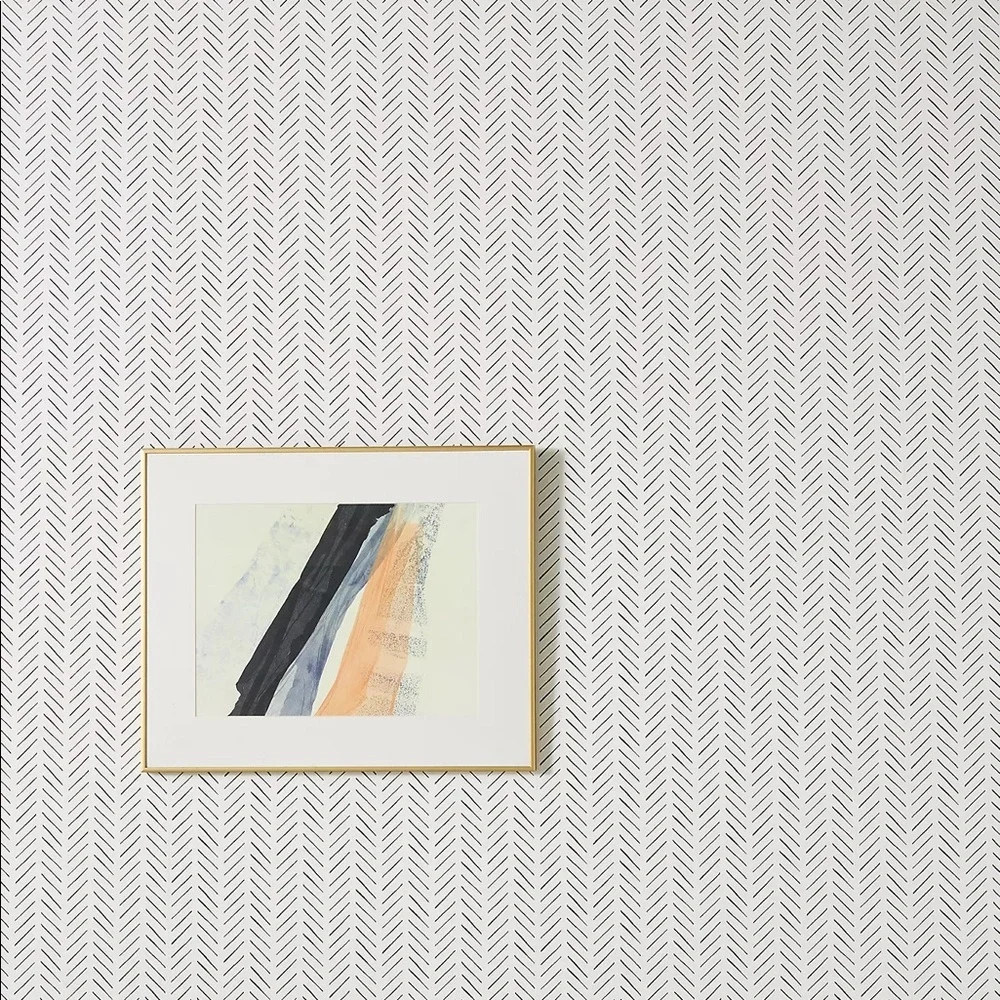 Magnolia Home BK Pick-Up Sticks Wallpaper Black 56 sq ft